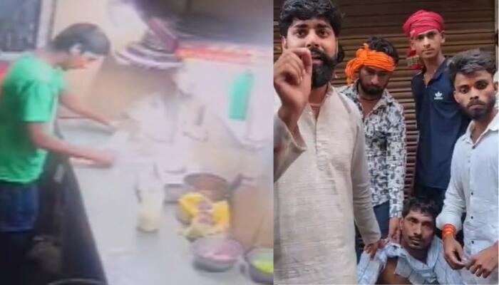 नोएडा पिज्जा मामला में सेक्टर-22 स्थित दुकान का दृश्य