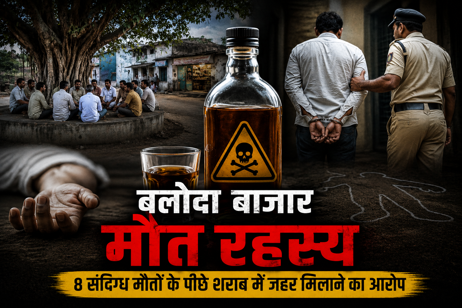बलौदा बाजार मौत रहस्य में खारवे गांव की संदिग्ध मौतों की पुलिस जांच