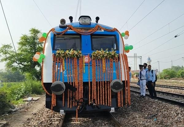 भारत हाइड्रोजन ट्रेन को जींद रेलवे स्टेशन से हरी झंडी दिखाने की तैयारी